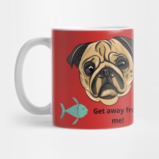 Dog and Fish Mug